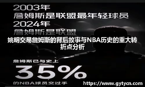 姚明交易詹姆斯的背后故事与NBA历史的重大转折点分析